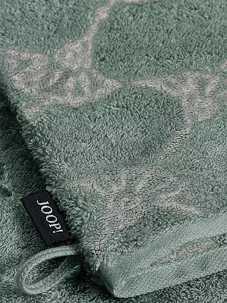 JOOP | Guanto da bagno Classic Cornflower 16x22cm Salvia | hellgrün